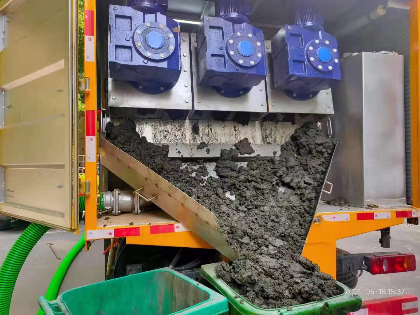 塘厦化粪池清掏城市维护站-泥浆净化干湿分离处理